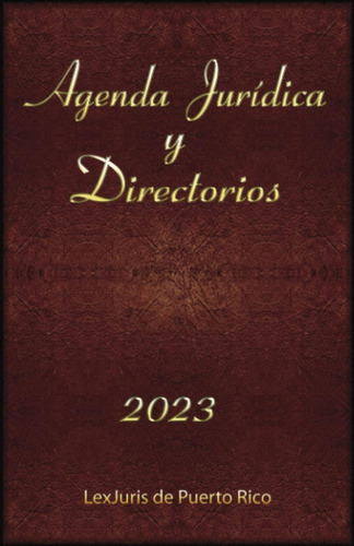 Libro: Agenda Jurídica Y Directorios: Agenda Jurídica Y Dire