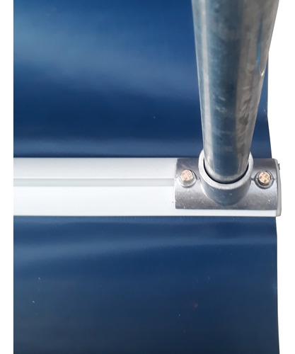 Toldo Rebatible Manual 4.00mt. Lona Sembra 7000 Granate