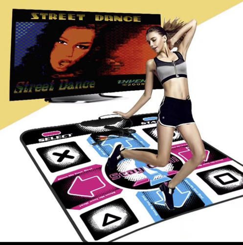 Imagen 4 de 5 de Alfombra De Baile Xtreme Dance Pad Directo A Tv Rca Y Pc Usb