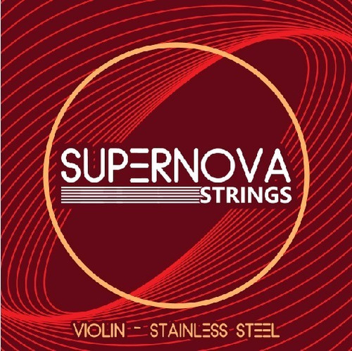 Juego Cuerdas Para Violín 4/4 3/4 Acero Inoxidable Supernova