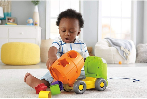 Imagen 4 de 6 de Camion De Encaje Y Bloques Fisher Price Con Sonido Mattel