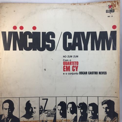 Vinicius De Moraes - Caymmi - No Zum Zum  Brasil - Vinilo Lp