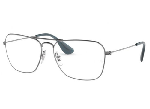 Montura de anteojos Ray Ban RB3610v 2502 58, color azul plateado