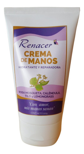 Crema De Manos Hidratante Renacer Cosmética Natural