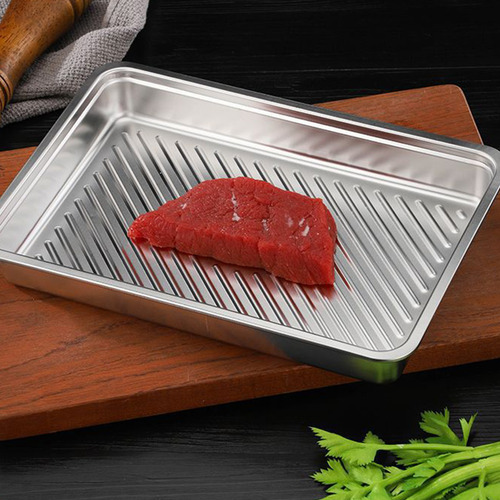 Recipiente Para Refrigerador De Acero Inoxidable Hermético P