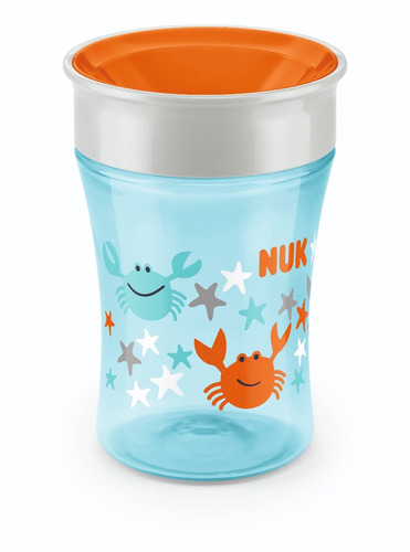 Vaso Magig Cup 250 Ml Nuk N10255248 Azul-naranja