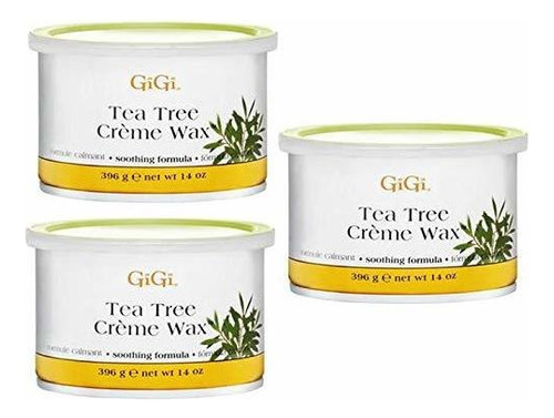 Cera Para Depilación - Gigi Tea Tree Creme Wax Fórmula C