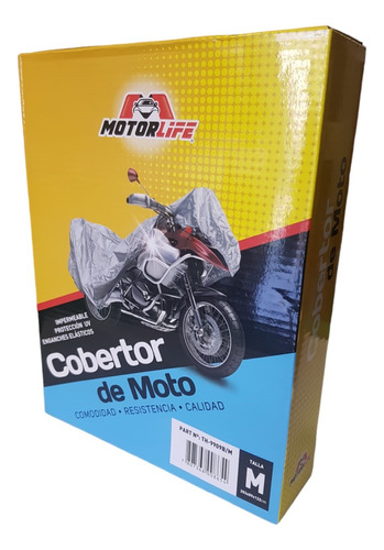 Cobertor De Moto Talla M Impermeable Motorlife