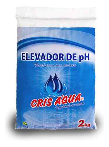 Barrilha Leve Elevador De Ph Para Piscina 2 Kg