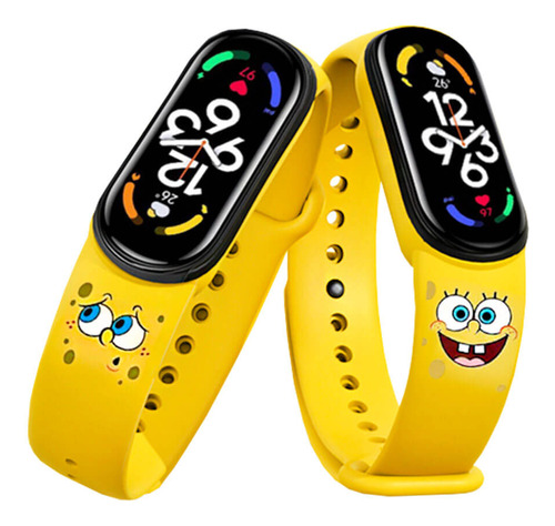 Correa Compatible Xiaomi Mi Band 7 Bob Sponja