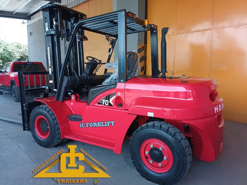 Autoelevador Hangcha Ic Forklift 7 Tn Tt Uñas 2400 Mm