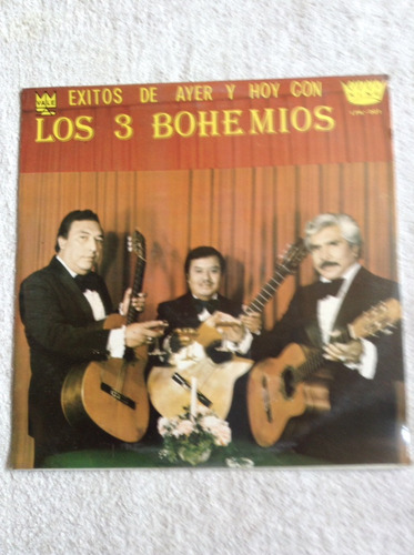 Lp Nuevo Trio Los 3 Bohemios Exitos De Ayer Y Hoy