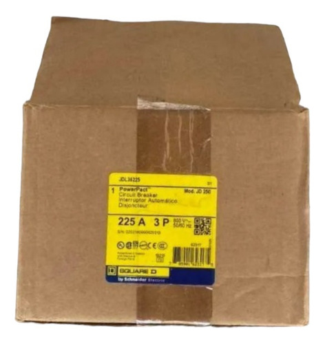 Interruptor Power Pact Square D Jdl36225 3x225a Nuevo