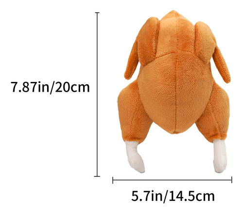 Juguete Z Trendy De Pollo Y Pavo Asados Para Mascotas Intere