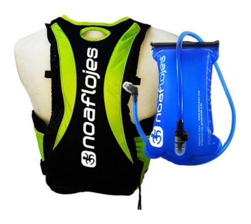 Imagen 2 de 10 de Mochila Hidratación 7l Noaf Chaleco Run Ciclismo No Salomon