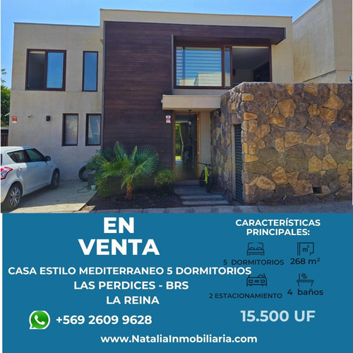 Casa En Venta De 5 Dorm. En La Reina