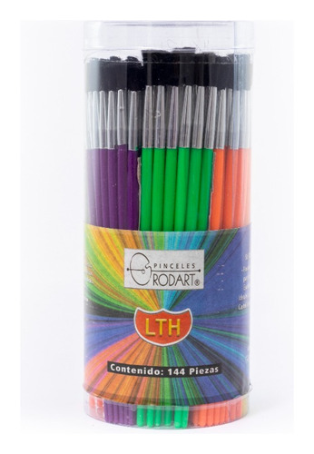 Kit De Pinceles Rodart Lth Escolares 144 Pz