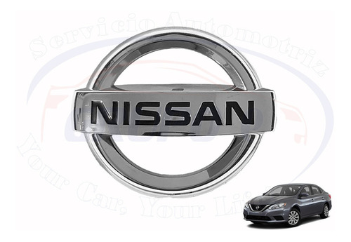 Emblema Parrilla Nissan Sentra 2017 2018 2019 Nuevo