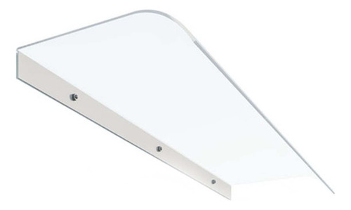 Toldo De Ventana Montado En La Pared Sin Soportes 40cmx60cm