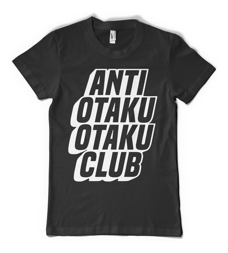 Remera Anti Otaku Otaku Club  - Color Animal