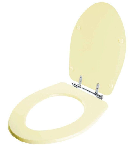 Assento Sanitário Poliéster Absolute Bone Para Ideal Std