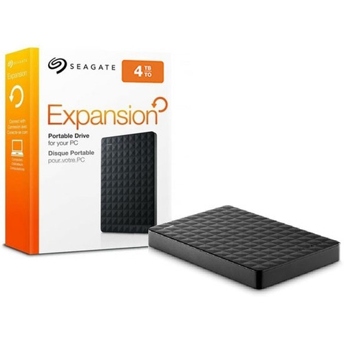 Hd Seagate Externo Portátil Expansion Usb 3.0 4tb Preto - St