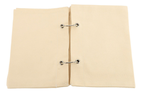 Planificador De Tela, Cuaderno De Bocetos En Blanco, De Lino