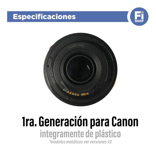 Imagen 6 de 10 de Lente Yongnuo 50mm Yn50mm F1.8 Canon / Gtia / Fact A Y B