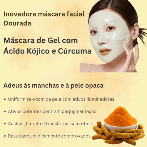 Máscara Coreana Medicube Gold Amarela Jelly Gel Skincare | Parcelamento sem  juros