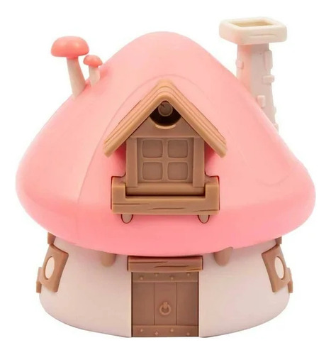 Los Pitufos Casa De Pitufina Giochi Preziosi Rosa (Usado)