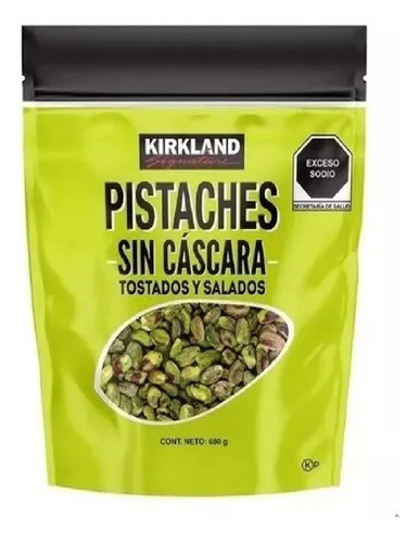 Pistaches Sin Cáscara Kirkland Signature De 680 Gr