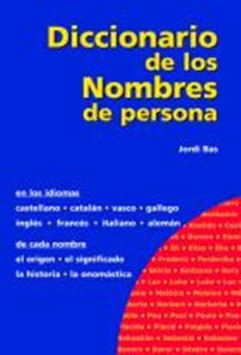 Nombres De Persona Diccionario De Los