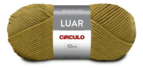 1 Novelo Do Fio De Lã Luar 100g Tricô E Crochê - Círculo Cor 1733 - Quentão