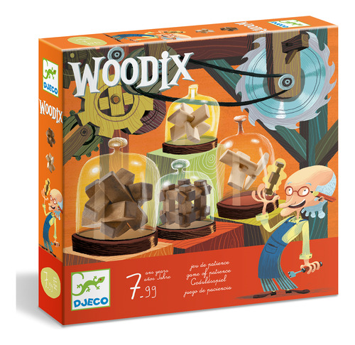 Juego Woodix Desafios De Ingenio Y Paciencia - Djeco  