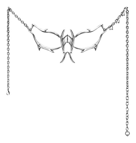 Lvow Futurista Cyber ??punk Cara Cadena Pendiente Joyería En