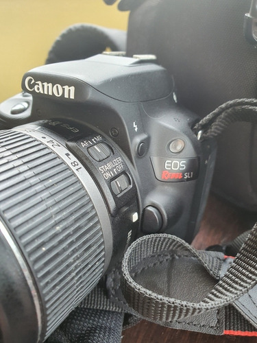 Câmera Canon Eos Sl1 Com A Lente Original + Lente Sigma Dc