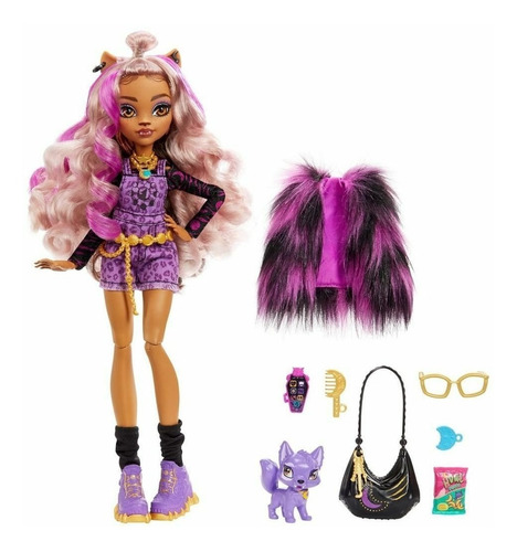 Monster High Clawdeen Wolf Crescent - Envio Gratis