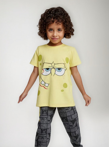 Pijama Nickelodeon Bob Esponja Niños
