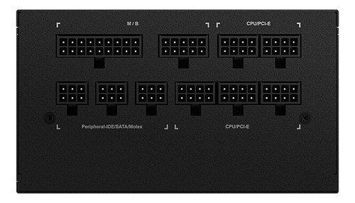 Fuente De Poder Gigabyte Gp-ud750gm 80 Plus Gold Color Negro