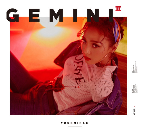 Yoon Mirae Mfbty Gemini 4to Album Hiphop Rap  Kpop