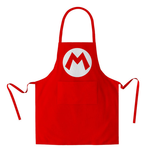 Mandil M De Mario Bros (d1709 Boleto.store)