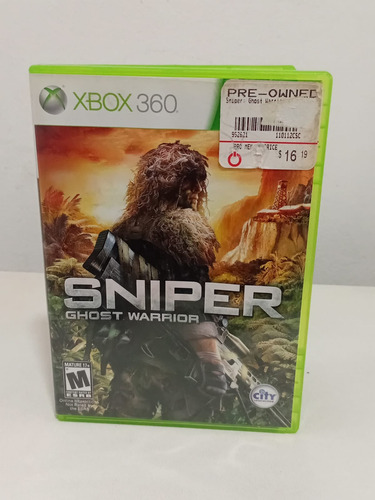 Sniper Ghost Warrior Xbox 360 City Interactive Maxgamessm (Usado)
