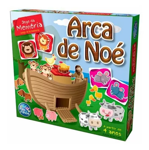 Jogo Memória Infantil Brinquedo Criança - R$ 31,61