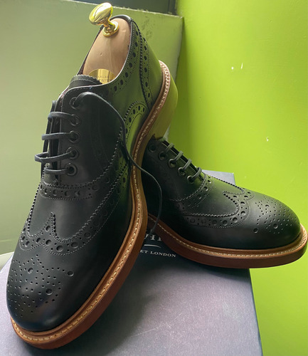 Zapatos Charles Tyrwhitt Nuevos Negro Sandwell