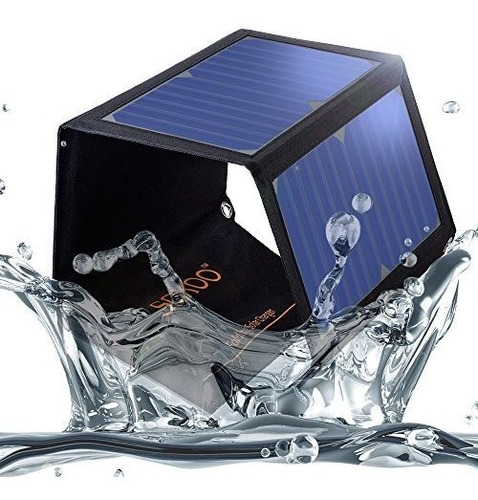 Usb Panel Solar 22w 2 Puerto Del Cargador Solar 5v 4 8a...