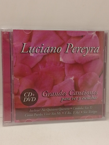Luciano Pereyra Grandes Canciones Cd Y Dvd Nuevo 