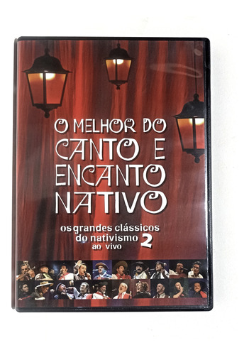 O Melhor Do Canto E Encanto Nativo Dvd 2 Original  Lacrado