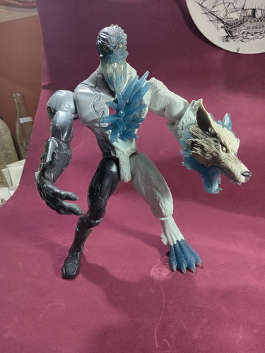 Muñeco Lobo Max Steel De Mattel 30 Cm Colección Garfio3 