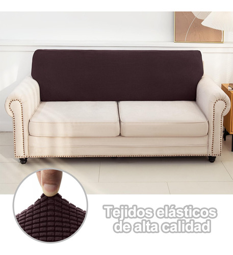 3 Pzs Fundas Elásticas Para Cojín Asiento De Sofá Sillón