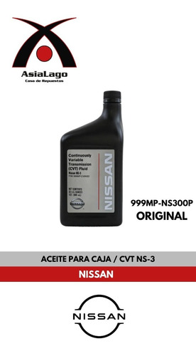 Aceite Para Caja Cvt Modelo Nuevo Nissan Ns-3